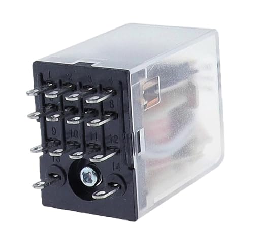 1 STÜCKE LED MY4 Zweck Relais 4pdt, 14 pins AC/DC 12 V 24 V 36 V 48 V 110 V 220 V 380 V MY4NJ relais(AC,220V) von EYJOUTXGG