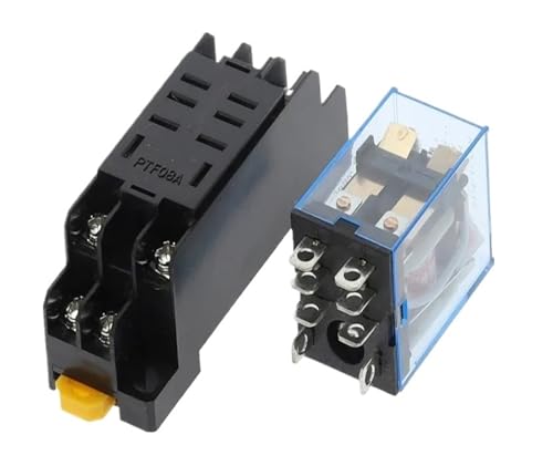 1 stücke 12V 24V 36V 110V 220V 380V DC/AC 10A 8PIN Spule Power relais LY2NJ HH62P HHC68A-2Z Mit Sockel(DC 24V) von EYJOUTXGG