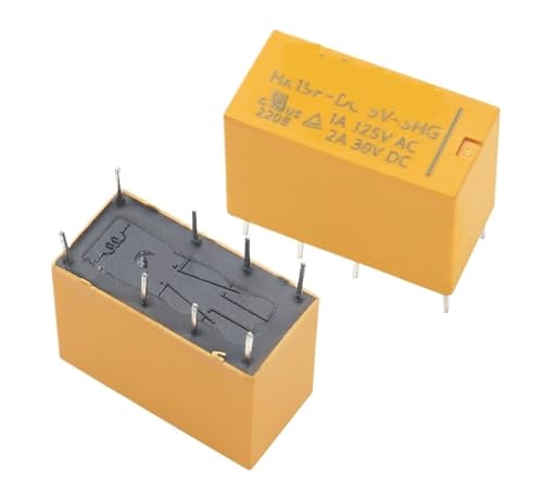 10 STÜCKE in 2NO 2NC Leistungsrelais Typ HK19F HK19F-DC5V HK19F-DC12V HK19F-DC24V(5V) von EYJOUTXGG