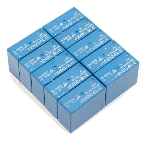 10 Teile/los Leistungsrelais 05VDC-SL-C SMIH-12VDC-SL-C 24VDC-SL-C 5 V 12 V 24 V 16A 8PIN(SMIH-12VDC-SL-C) von EYJOUTXGG