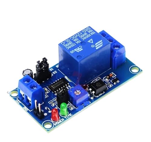 DC 12V Zeitrelais Offene Zeitverzögerung Relais Zeitrelais Steuerschalter Potentiometer(12V) von EYJOUTXGG