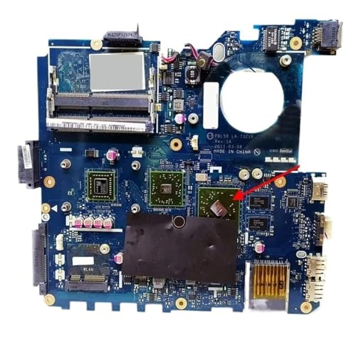 EYJOUTXGG LA-7321P for K43T K43U K43BR K53T X53U K53BR K53TA K53TK Laptop Motherboard LA-7322P LA-7551P LA-7552P UMA GPU Getestet(K43U GPU LA-7321P) von EYJOUTXGG