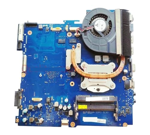 EYJOUTXGG for RV420 Laptop Motherboard + Kühlkörper + CPU BA92-08151A BA92-08151B BA41-01609A BA41-01608A BA41-01610A Mainboard HM65 von EYJOUTXGG