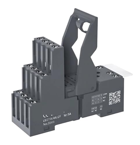 Relais 12 V 24 V DC 220 V AC Spule Hochleistungs-Allzweckrelais mit Sockelsockel 8-polig und 14-polig(DC12V,Small 14pin Base-F) von EYJOUTXGG