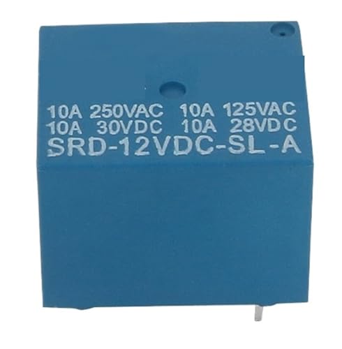 Relais SRD-03VDC-SL-C SRD-05VDC-SL-C SRD-06VDC-SL-C SRD-09VDC-SL-C SRD-12VDC-SL-C 3V 5V 6V 9V 12V 24V 48V 10A 250VAC 5PIN(12V) von EYJOUTXGG