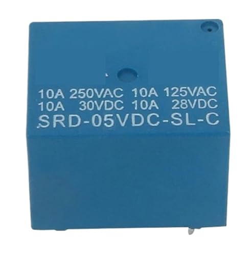 Relais SRD-03VDC-SL-C SRD-05VDC-SL-C SRD-06VDC-SL-C SRD-09VDC-SL-C SRD-12VDC-SL-C 3V 5V 6V 9V 12V 24V 48V 10A 250VAC 5PIN(5V) von EYJOUTXGG