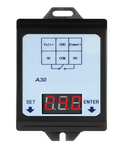 Relaisschalter-Controller DC 6~80 V Spannungserkennungsmonitor mit Gehäusespannungserkennung(A30) von EYJOUTXGG