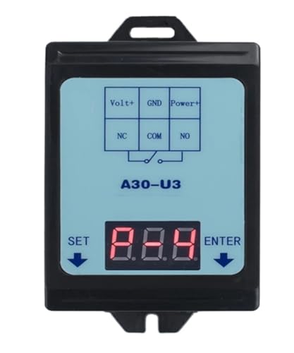 Relaisschalter-Controller DC 6~80 V Spannungserkennungsmonitor mit Gehäusespannungserkennung(A30-U3) von EYJOUTXGG