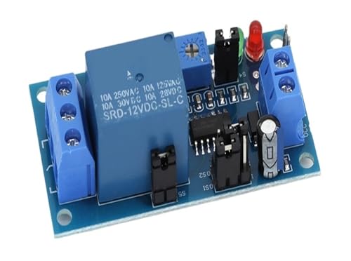 Verzögerungsrelais, Verzögerung Ein/Verzögerung Ausschalten Schalter mit Timer DC 12V 5V(12V) von EYJOUTXGG