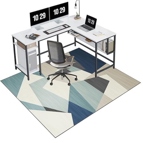 EYKWKB Bodenschutzmatte für Schreibtischstuhl Bürostuhl Unterlage für Hartböden Gaming Teppich Bürostuhl Matte Chairmat Stoffmatte für Stühle Stuhlunterlage Kratzfest für Laminat Parkett 140 x 160 cm EYKWKB Bodenschutzmatte für Schreibtischstuhl Bürostuhl Unterlage für Hartböden Gaming Teppich Bürostuhl Matte Chairmat Stoffmatte für Stühle Stuhlunterlage Kratzfest für Laminat Parkett 140 x 160 cm von EYKWKB