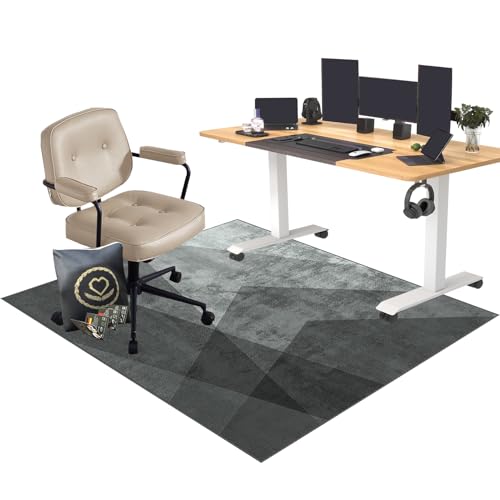 EYKWKB Bürostuhl Unterlage | Gaming Teppich für Stuhl | Gaming Bürostuhl Stuhlmatten | Schreibtischstuhl Unterlage für Laminat | Bodenschutzmatte Bürostuhl Bürostuhlunterlage 70 x 100 cm EYKWKB Bürostuhl Unterlage | Gaming Teppich für Stuhl | Gaming Bürostuhl Stuhlmatten | Schreibtischstuhl Unterlage für Laminat | Bodenschutzmatte Bürostuhl Bürostuhlunterlage 70 x 100 cm von EYKWKB