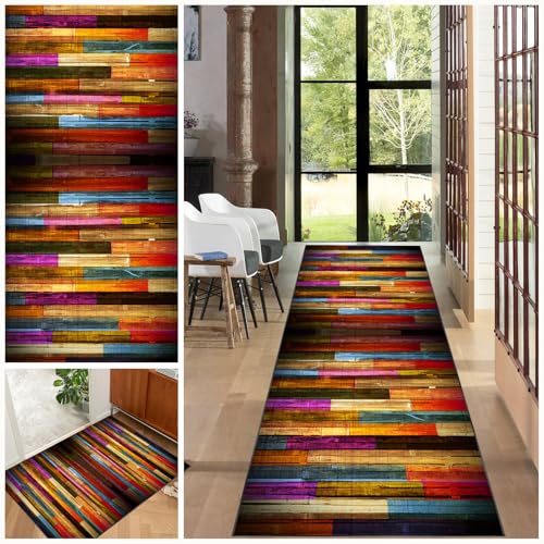 EYKWKB Teppich Läufer Flur rutschfest Flurläufer, Teppich Küche Waschbar Teppichläufer Flur Küchenläufer Modern 80 x 400 cm Flurteppich Läufer Lang für Eingang Flur Küche Schlafzimmer Wohnzimmer EYKWKB Teppich Läufer Flur rutschfest Flurläufer, Teppich Küche Waschbar Teppichläufer Flur Küchenläufer Modern 80 x 400 cm Flurteppich Läufer Lang für Eingang Flur Küche Schlafzimmer Wohnzimmer von EYKWKB