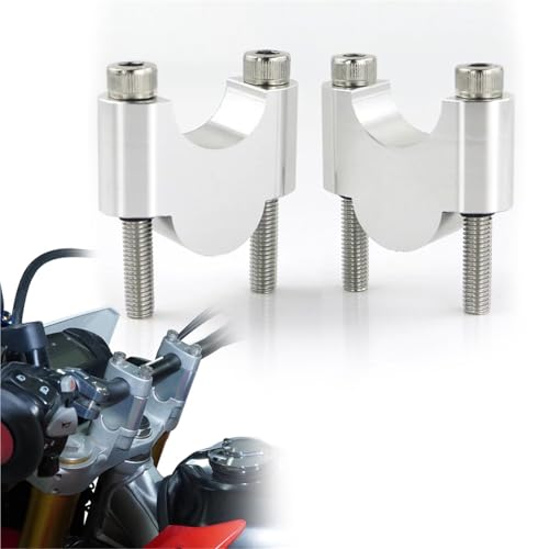 EYNLDS Für MV Für Agusta Brutale 675 Brutale 800 910 Turismo Veloce 800/RC Lenker Riser 1 1/8 "28mm Montage Lenker Riser CNC Billet von EYNLDS