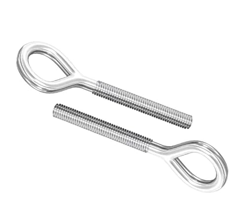 304, eizbolzen aus stahlglas, 2er-Pack Ringschrauben aus Edelstahl 304 M4-M27(Frontage,M12) von EYRMQWJPC