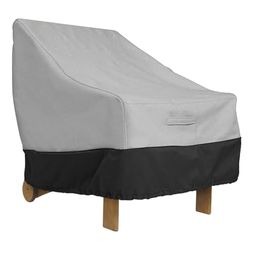 Abdeckungen für Gartenmöbel Schutzhülle for Gartenmöbel, Oxford-Stoff, Mehrfarbig, mehrere Größen(Grey Black,L-224x83x84cm) von EYRMQWJPC