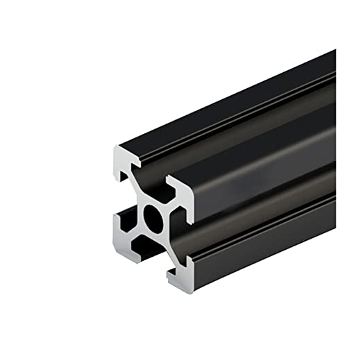 Aluminiumprofile Linearschiene 2 stücke 2020 T-Slot Aluminium Profil Extrusion Rahmen Schwarz Linear Schiene for CNC(1200mm) von EYRMQWJPC