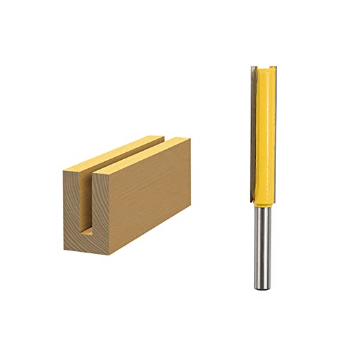 Außensechskantschraube, 1/4 "Schaft Holz Router Bit Griff Verlängert Gerade Messer Flush Trim von EYRMQWJPC