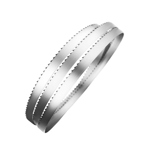 Bandsägeblätter Bandsägeblätter for Schneiden von Knochen, gefrorenem Fisch und Fleisch, Länge 1200–2600 mm, Breite 16 oder 19(19x0.56mmx4tpi,Length 1600mm) von EYRMQWJPC