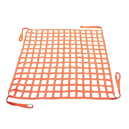 Das rechteckige gitter, For Heben mit 1 m langem Gurt – flaches Polyester-Ladungsnetz for Kranhebezeuge(4 * 4M(4000Kg)20Cm Mesh) von EYRMQWJPC