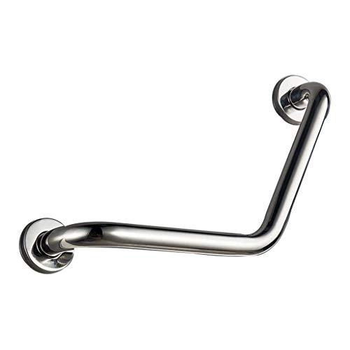 EYRMQWJPC Badegeländer, mauern, geländer L-förmiger Handlauf for die Badewanne, Rutschfester Haltegriff aus Edelstahl(#4) von EYRMQWJPC