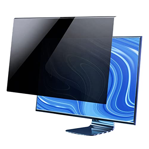 EYRMQWJPC Computer Sichtschutzfilter， 19-27 Zoll Abnehmbare, Kratzfeste Sichtschutzfolie for Aufhängen for den universellen Monitorrahmen(27in/612.6x356mm) von EYRMQWJPC