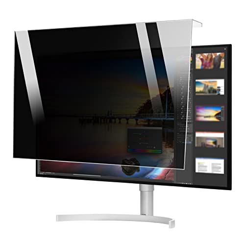 EYRMQWJPC Computer Sichtschutzfilter， Universeller 18-27 Zoll Computer-Sichtschutz und Anti-Blaulicht-Hängeschutzfilter Augenschutz(20/22in 491x320mm) von EYRMQWJPC