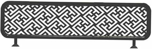 EYRMQWJPC Die screenshots, die screenshots Restaurant-Kabinenteiler, halbe Wand, Arbeitsplatte, niedriger Zaun, stilvolle Tischplatte(Black,2 Pieces) von EYRMQWJPC
