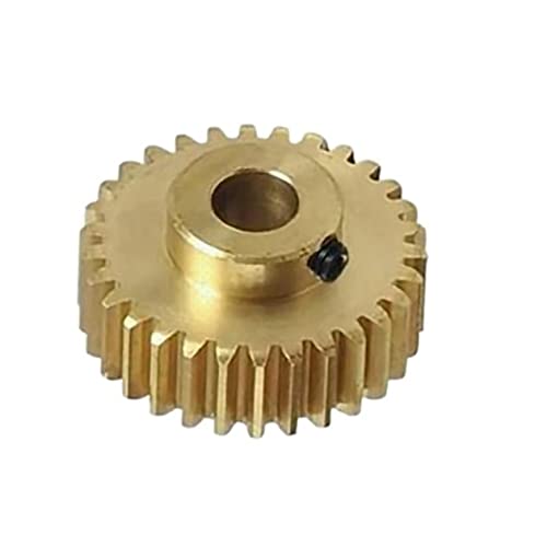 EYRMQWJPC Elektrische zahnräder 5er-Pack Kupfer-Stirnradgetriebe 0,5 Modul 16T-19T 3mm-5mm Bohrung(5mm Bore,18 Teeth) von EYRMQWJPC