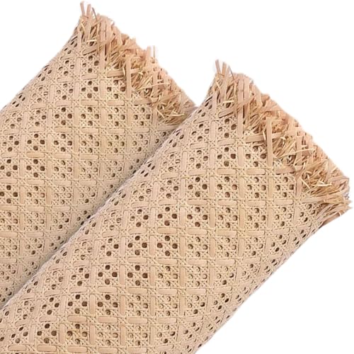 EYRMQWJPC Fido do Natürliche Rattan-Gurtbandrolle, gewebte Netzpaneele, mehrere Größen, 30 Stück(19.7X118inch) von EYRMQWJPC