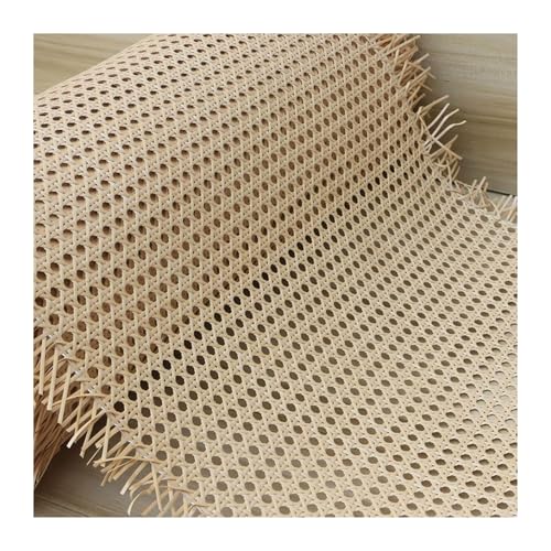 EYRMQWJPC Fido do Rattan-Rohr-Gurtbandrolle, sechseckig, offenes Netz, mehrere Größen for Möbelreparatur, DIY-Projekte(60x100cm) von EYRMQWJPC