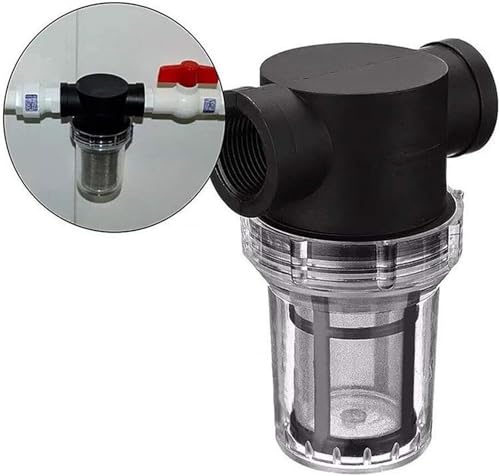 EYRMQWJPC Filter aus Edelstahl, Wasserpumpe Hochdruckreiniger Saug-Inline-Filter Gartenanschluss Mehrere Größen 40 Mesh(1 Inch 40 Mesh) von EYRMQWJPC