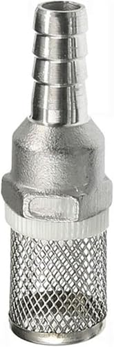 EYRMQWJPC Filter aus Edelstahl, Wasserpumpe und Hochdruckreiniger Schlauchfilter Edelstahl 1/2 Zoll Gewinde mehrere Größen(8MM) von EYRMQWJPC