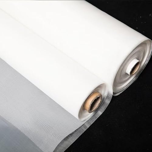 EYRMQWJPC Nylon-Filtergewebe 1x5 Meter 80 Mesh bis 600 Mesh Nylon Mesh Stoffrolle Multi-Größe(120 Mesh) von EYRMQWJPC