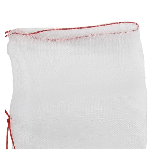 EYRMQWJPC Obstschutzbeutel, 10pc Obst Gemüse Mesh Tasche Weiß Garten Anlage Schutz Beutel Mehrere Größen(35 X 25 cm) von EYRMQWJPC