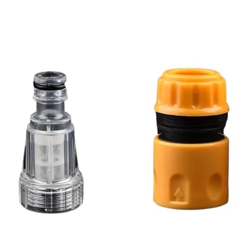 EYRMQWJPC PVC-Rohrverbinder 1–5 Stück Gartenschlauch-Wasserfilter-Anschluss, Mehrfarbig(A,1Pc) von EYRMQWJPC