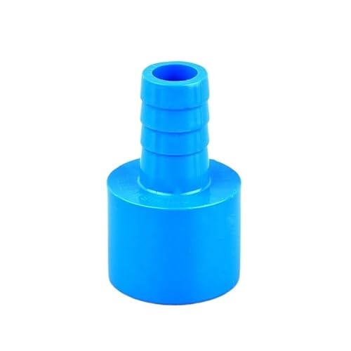 EYRMQWJPC PVC-Rohrverbinder 2er-Pack PVC-Rohrverbinder for Gartenbewässerung und Aquarium(Blue,ID 25-16mm) von EYRMQWJPC
