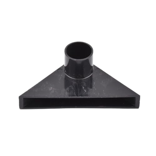 EYRMQWJPC PVC-Rohrverbinder PVC Garten Wasser Anschlüsse Ellenbogen T Kappe DIY Bewässerung Entwässerung Aquarium 20-50mm Schwarz(Triangular Duckbill,40Mm Black) von EYRMQWJPC