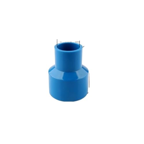 EYRMQWJPC PVC-Rohrverbinder PVC-Reduzierstück for Gartenbewässerung und Aquarium, blau, 20–50 mm, Packung mit 5–30 Stück(32-20mm,10Pcs) von EYRMQWJPC