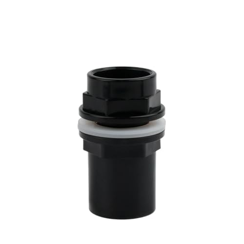 EYRMQWJPC PVC-Rohrverbinder PVC-Rohr 90 Grad Ellenbogen Anschlüsse Schwarz 20-50mm for Aquarium Garten Bewässerung Abfluss(Style 2(i D),32Mm(1Pc)) von EYRMQWJPC
