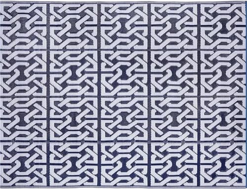EYRMQWJPC Picknick-Decke Dekor Schlafzimmer Nachttisch Teppich Vintage Stil Outdoor Große Fläche Bodenmatte for Gartenarbeit, Camping(Blue,200x250cm) von EYRMQWJPC