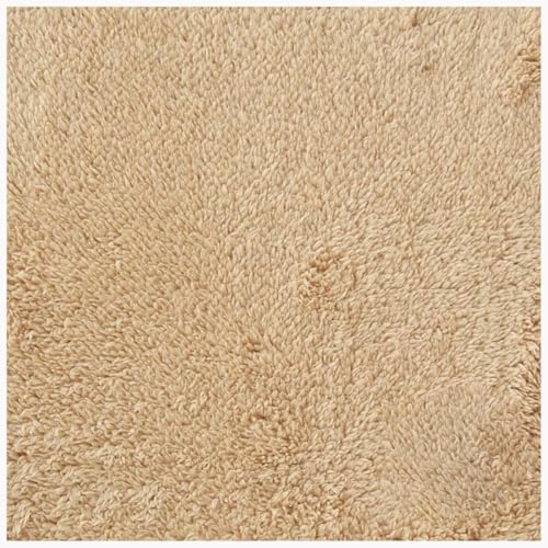 EYRMQWJPC Plüsch-Teppichfliesen mit Verriegelung Pack of 6 Interlocking Foam Patchwork Carpet Mats Multicolor 60x60x1cm(Beige) von EYRMQWJPC