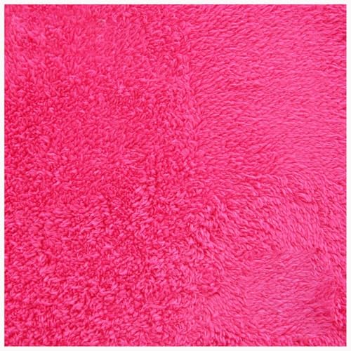 EYRMQWJPC Plüsch-Teppichfliesen mit Verriegelung Pack of 6 Interlocking Foam Patchwork Carpet Mats Multicolor 60x60x1cm(Rose Red) von EYRMQWJPC