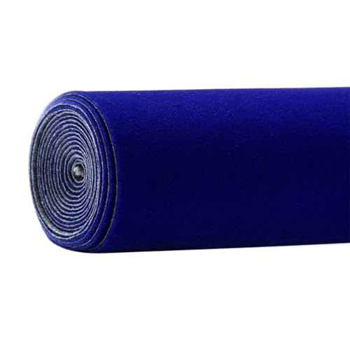 EYRMQWJPC Selbstklebende Flock-Samtstoffrolle, Beflockungsstoff for DIY Crafts Schubladeneinlage 19.68x58.26in Multicolor(17 Royal Blue) von EYRMQWJPC