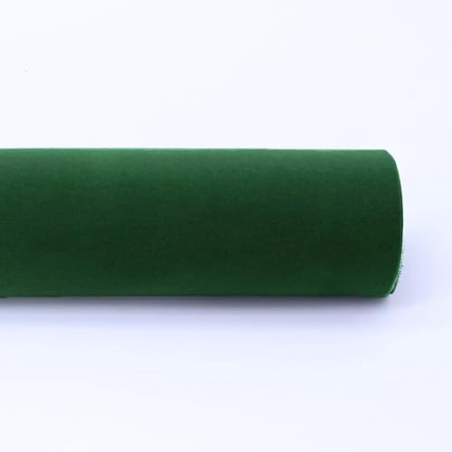 EYRMQWJPC Selbstklebende Flock-Samtstoffrolle, Stoff-Kommode-Regal-Liner Art Crafts 50x150cm Multicolor Mehrere Mengen(Dark Green,1 pcs) von EYRMQWJPC