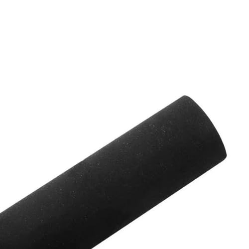 EYRMQWJPC Selbstklebende Flock-Samtstoffrolle, Stoff Liner Schallabsorption for DIY Multicolor 30x150cm(Black) von EYRMQWJPC