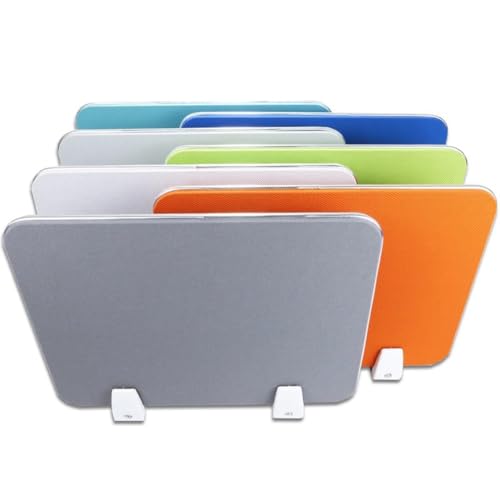 EYRMQWJPC Trennwand für Schreibtische Akustische Trennwand for den Schreibtisch, Mehrfarbig, mehrere Größen(Blu,30X100CM) von EYRMQWJPC