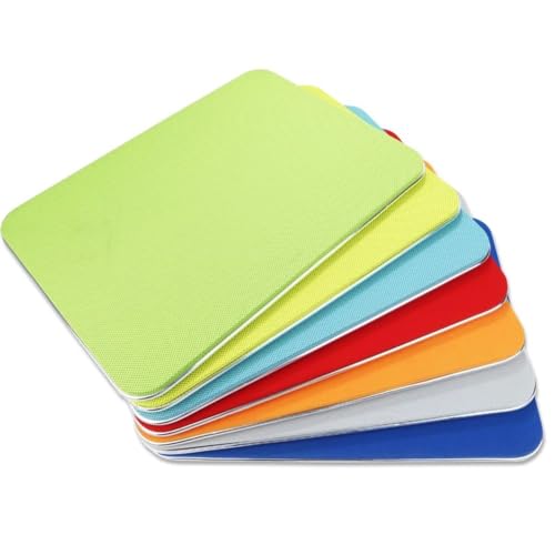 EYRMQWJPC Trennwand für Schreibtische Schreibtisch-Trennwand for Anklemmen, mehrere Größen, Mehrfarbig(Yellow,30X50CM) von EYRMQWJPC