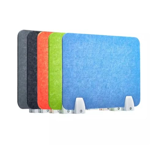 EYRMQWJPC Trennwand für Schreibtische Sichtschutz-Trennwand for den Schreibtisch, Mehrfarbig, mehrere Größen(Green,30X60cm) von EYRMQWJPC
