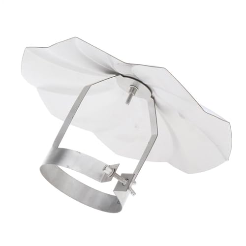 Edelstahl-Schornsteinabdeckung Edelstahl-Kamin- und Ofenrohrkappe for Schutz vor Regen, Schnee Staub(102 Mm) von EYRMQWJPC