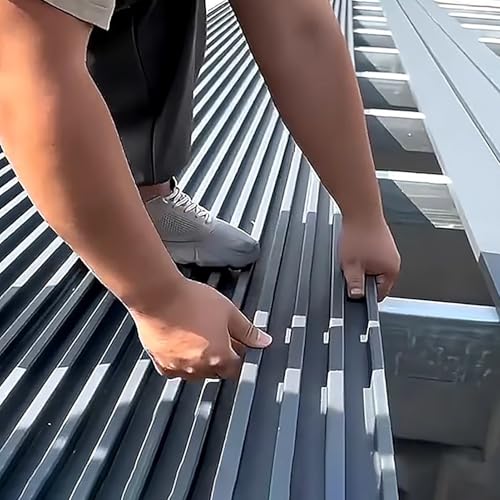 Eine geteilte aluminiumdecke. Isolierte Metalldachplatte aus Aluminiumlegierung(L 100cm(3.2ft)) von EYRMQWJPC